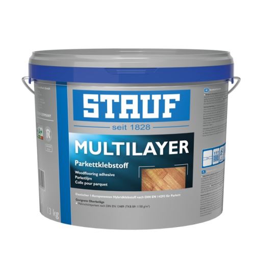 STAUF MULTILAYER lepidlo na lepenie viacvrstvových podlah a parket hnedá, 18 kg