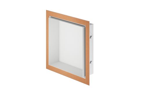 Schlüter-DESIGN-NICHE stenová nika, hliník komaxit kamenná sivá, 600x300 mm, 1 ks