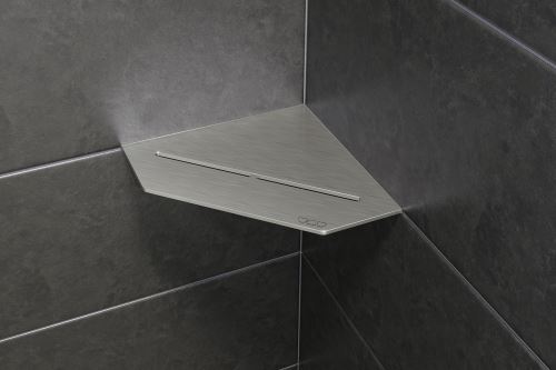Schlüter-SHELF-E-S2 polica do sprchy, krémová, 195x195 mm, 1 ks, Pure