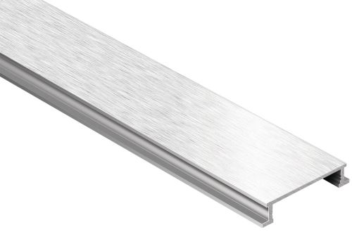 Schlüter-DESIGNLINE-ACG listela, hliník elox chróm lesk, v: 6 mm, š: 25 mm, d: 2,5 m