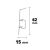 AP31 soklová lišta NG62, PVC chateau, 62 mm, 2,2 m AP31 soklová lišta NG62, PVC chateau, 62 mm, 2,2 m