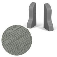 AP35 koncovka L+P k lište TYP 08 ACARA, PVC Dub zimný sivý, 1 pár AP35 koncovka L+P k lište TYP 08 ACARA, PVC Dub zimný sivý, 1 pár