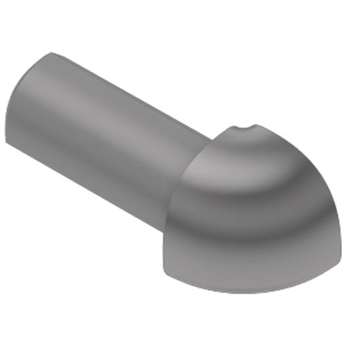 Schlüter-RONDEC-PRO vonkajší roh k ukončovacej lište "C", PVC sivá, v: 6 mm, 1 ks
