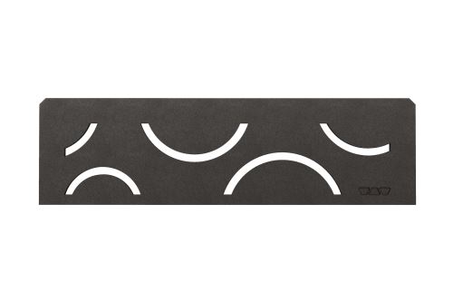 Schlüter-SHELF-N-S1 polica do sprchy, tmavý antracit, 300x87 mm, 1 ks, Curve