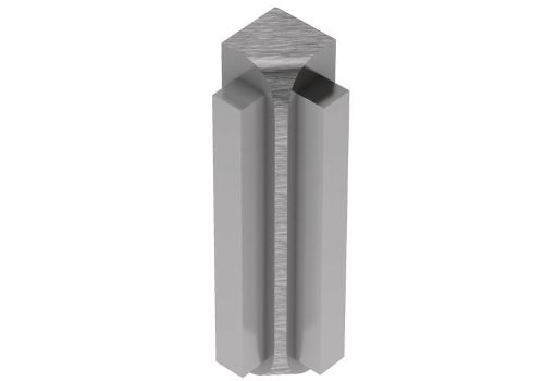 Schlüter-RONDEC-STEP vnútorný roh 90 st., hliník elox chróm kartáč, v: 12,5 mm, 1 ks