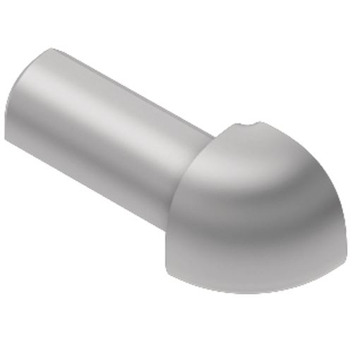 Schlüter-RONDEC-AE vonkajší roh k ukončovacej lište "C", hliník elox prír., v: 9 mm, 1 ks