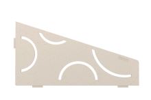 Schlüter-SHELF-E-S3 polica do sprchy, slonová kosť, 154x295 mm, 1 ks, Curve