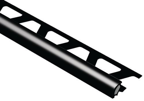 Schlüter-RONDEC-PRO ukončovacia lišta "C", PVC grafitovo čierna, v: 6 mm, d: 2,5 m