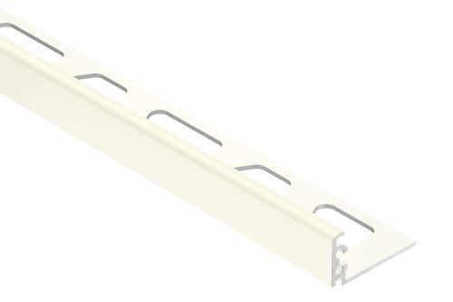 Schlüter-JOLLY-AC ukončovacia lišta "L", hliník komaxit biela, v: 12,5 mm, d: 3 m