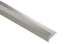 Schlüter-VINPRO-STEP schod. lišta pre vinyl, hliník elox titán kartáč, v: 7,5 mm, d: 2,5 m
