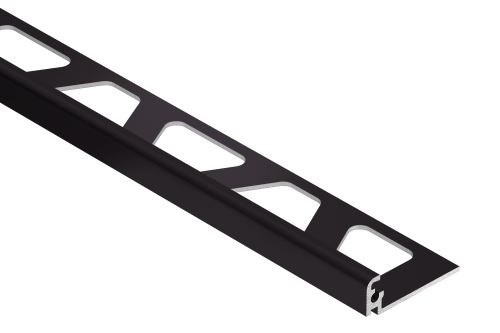 Schlüter-JOLLY-AC ukončovacia lišta "L", hliník komaxit čiernohnedá, v: 11 mm, d: 2,5 m