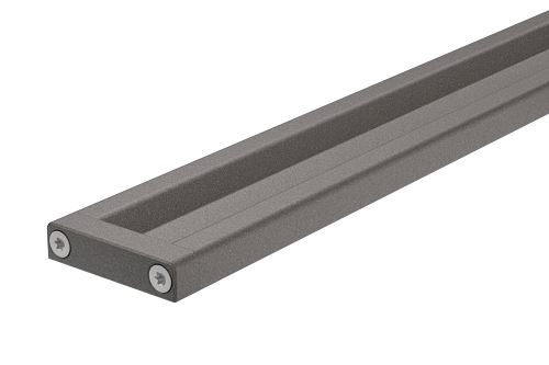 Schlüter-KERDI-LINE-VARIO lineárny žľab, tmavý antracit, v: 8 mm, d: 1,8 m, D9 Cove 34