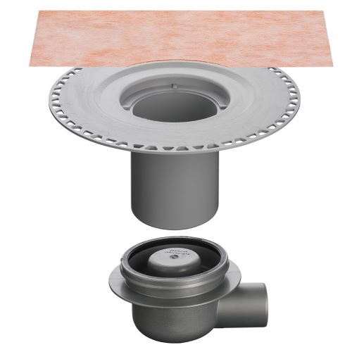 Schlüter-KERDI-DRAIN podlahová vpusť, DN 50/70, 1 ks