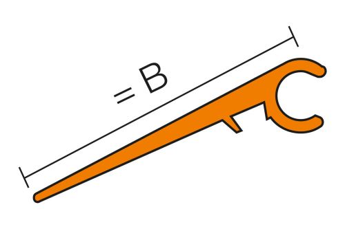 Schlüter-RENO-AEVB prechodová lišta, hliník elox prírodný, š: 30 mm, d: 2,5 m