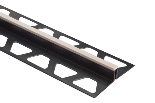 Schlüter-DILEX-BWS dilatačná lišta, PVC grafitovo čierna, v: 11 mm, d: 2,5 m