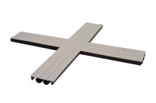 Schlüter-DILEX-KSBT krížová vložka, kamenná sivá, š: 30 mm, 1 ks