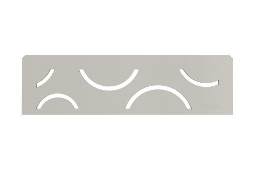 Schlüter-SHELF-N-S1 polica do sprchy, béžovosivá, 300x87 mm, 1 ks, Curve
