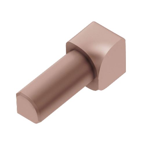 Schlüter-RONDEC-AK vnút. roh k ukonč. lište "C", hliník elox meď mat, v: 12,5 mm, 1 ks