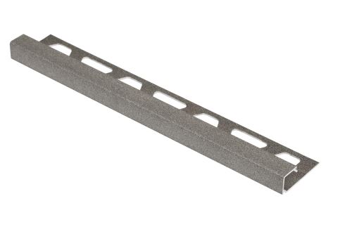 Schlüter-QUADEC-TS ukončovacia lišta "Q", hliník komaxit kamenná sivá, v: 10 mm, d: 2,5 m
