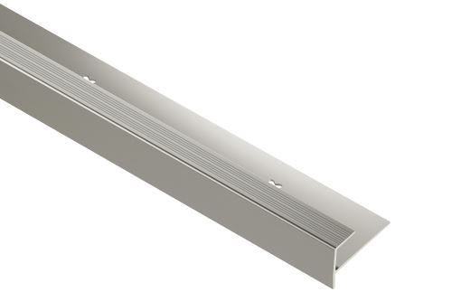 Schlüter-VINPRO-STEP schodová lišta pre vinyl, elox titán kartáč, v: 12,5 mm, d: 2,5 m