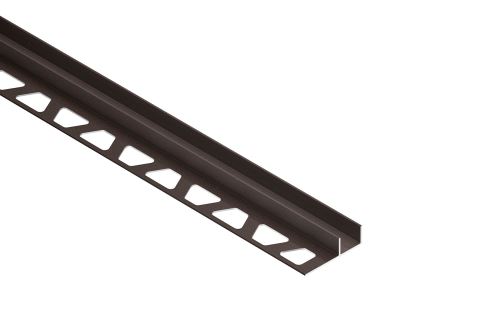 Schlüter-DECO-SG-TS dekoračná lišta, hliník kom. kamenná sivá, v: 8 mm, š: 12 mm, d: 2,5 m