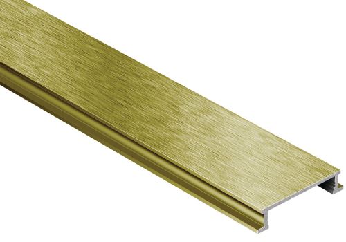Schlüter-DESIGNLINE-ACG listela, hliník elox chróm lesk, v: 6 mm, š: 25 mm, d: 2,5 m