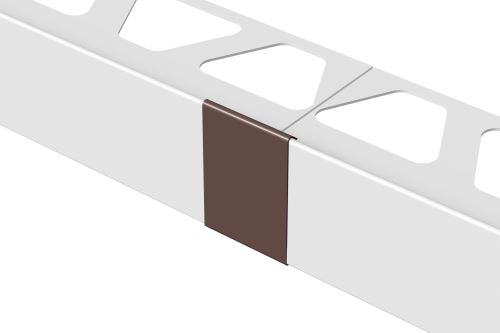Schlüter-BARA-RT spojka, hliník komaxit antracitová sivá, v: 25 mm, v2: 40 mm, 1 ks