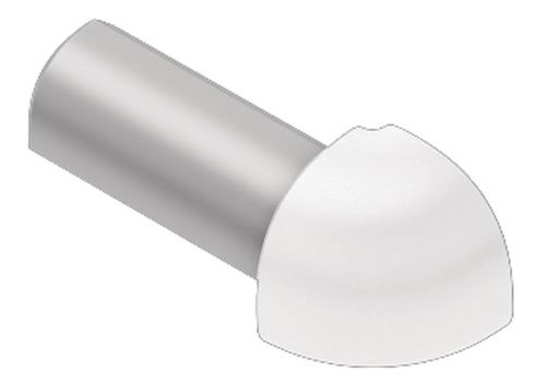 Schlüter-RONDEC-AC vonk. roh k ukonč. lište "C", hliník komaxit snehobiela, v: 11 mm, 1 ks
