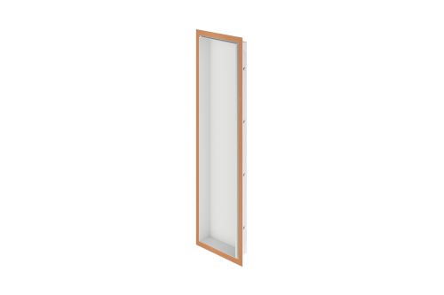 Schlüter-DESIGN-NICHE stenová nika, hliník komaxit kamenná sivá, 600x300 mm, 1 ks