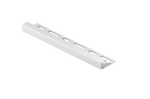 Schlüter-QUADEC-AC ukonč. lišta "Q", hliník kom. brilantná biela mat, v: 12,5 mm, d: 3 m