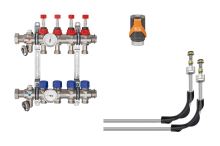 Schlüter-BEKOTEC-THERM-AS-HB pripoj. sada s pohonmi EAHB, 10 okruhov, trubka 16 mm, 1 ks (18)