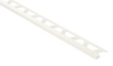 Schlüter-QUADEC-PQ ukončovacia lišta "Q", PVC biela, v: 10 mm, d: 2,5 m