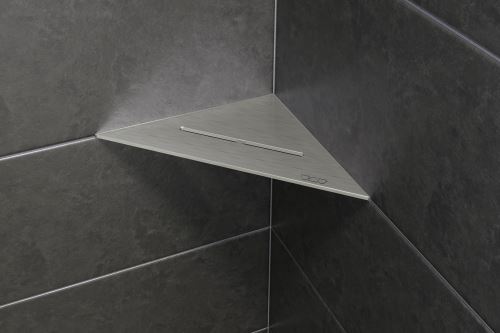 Schlüter-SHELF-E-S1 polica do sprchy, bronzová, 210x210 mm, 1 ks, Pure
