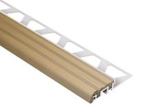 Schlüter-TREP-S schodová lišta, hliník, vložka svetlo béžová, v: 8 mm, d: 2,5 m Schlüter-TREP-S schodová lišta, hliník, vložka svetlo béžová, v: 8 mm, d: 2,5 m