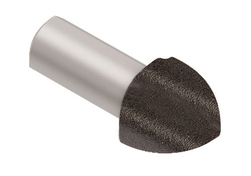 Schlüter-RONDEC-TS vonk. roh k ukonč. l. "C", hliník kom. tm. antracit, v: 12,5 mm, 1 ks