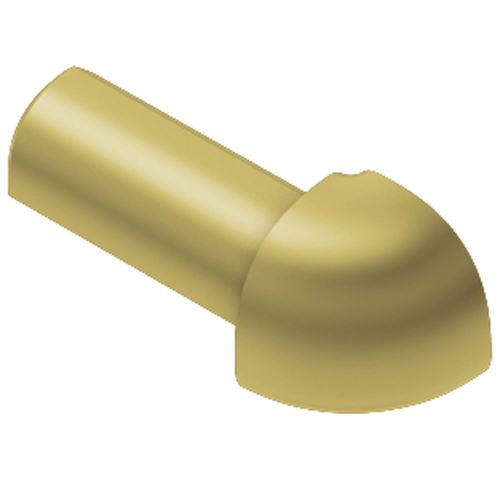 Schlüter-RONDEC-AM vonk. roh k ukonč. lište "C", hliník elox mosadz mat, v: 8 mm, 1 ks