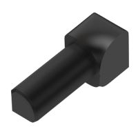 Schlüter-RONDEC-PRO vnút. roh k ukončovacej lište "C", PVC grafitovo čierna, v: 6 mm, 1 ks Schlüter-RONDEC-PRO vnút. roh k ukončovacej lište "C", PVC grafitovo čierna, v: 6 mm, 1 ks
