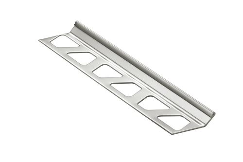 Schlüter-FINEC-E lišta pre kamenický roh, nerez V2A, v: 9 mm, d: 2,5 m