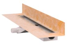 Schlüter-KERDI-LINE-F lineárny žľab, nerez V2A, v: 60 mm, DN 40, 1 ks, 800 mm (4)