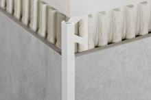 Schlüter-QUADEC-PQ ukončovacia lišta "Q", PVC biela, v: 12,5 mm, d: 2,5 m (1)