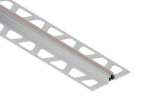 Schlüter-DILEX-AKWS dilatačná lišta, hliník komaxit kamenná sivá, v: 10 mm, d: 2,5 m Schlüter-DILEX-AKWS dilatačná lišta, hliník komaxit kamenná sivá, v: 10 mm, d: 2,5 m