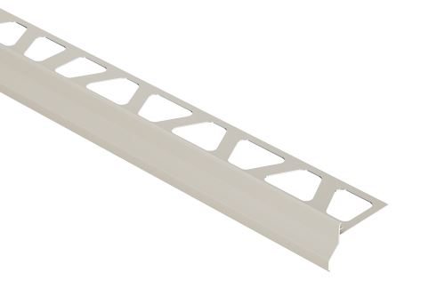 Schlüter-BARA-RKK balkónová lišta, hliník komaxit pastelovo sivá, v: 18 mm, d: 2,5 m