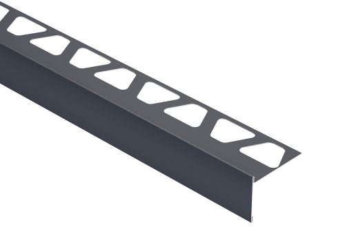 Schlüter-BARA-RT balk. lišta, hliník komaxit sivá metalíza, v: 12 mm, v2: 16 mm, d: 2,5 m