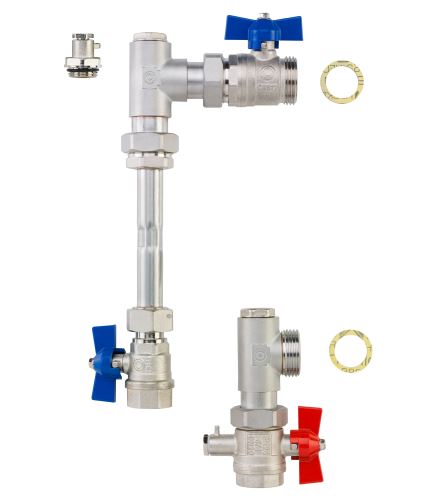 Schlüter-BEKOTEC-THERM-PW dištančný kus pre merač tepla vodorovný, DN 20, 1 ks