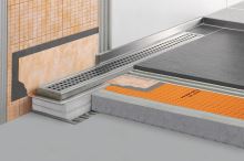 Schlüter-KERDI-LINE lineárny žľab, nerez V2A, DN 50, 1 ks, 1200 mm svislá (1)