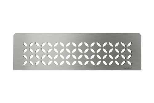 Schlüter-SHELF-N-S1 polica do sprchy, nerez kartáč V2A, 300x87 mm, 1 ks, Floral