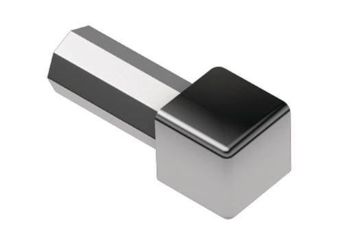 Schlüter-QUADEC-ACG vonk. roh k ukonč. lište "Q", hliník elox chróm lesk, v: 4,5 mm, 1 ks