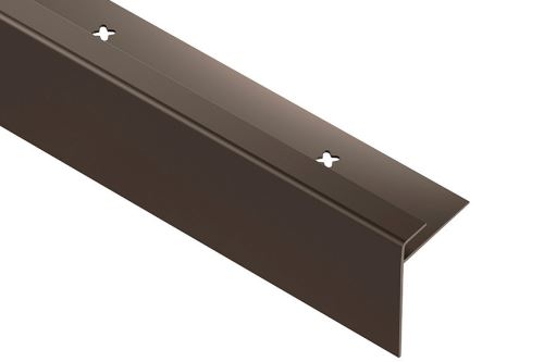 Schlüter-VINPRO-STEP-R schod. lišta pre vinyl, elox ant. bronz kartáč, v: 4 mm, d: 2,5 m
