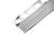 SP22/1 schodová lišta TREP-E, nerez lesk V2A protišmyk, 3 mm, 2,5 m