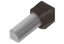 Schlüter-RONDEC-TS vnút. roh k ukonč. lište "C", hliník kom. tm. antracit, v: 10 mm, 1 ks Schlüter-RONDEC-TS vnút. roh k ukonč. lište "C", hliník kom. tm. antracit, v: 10 mm, 1 ks